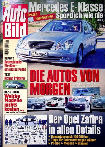 Deckblatt Auto Bild (08/2002)